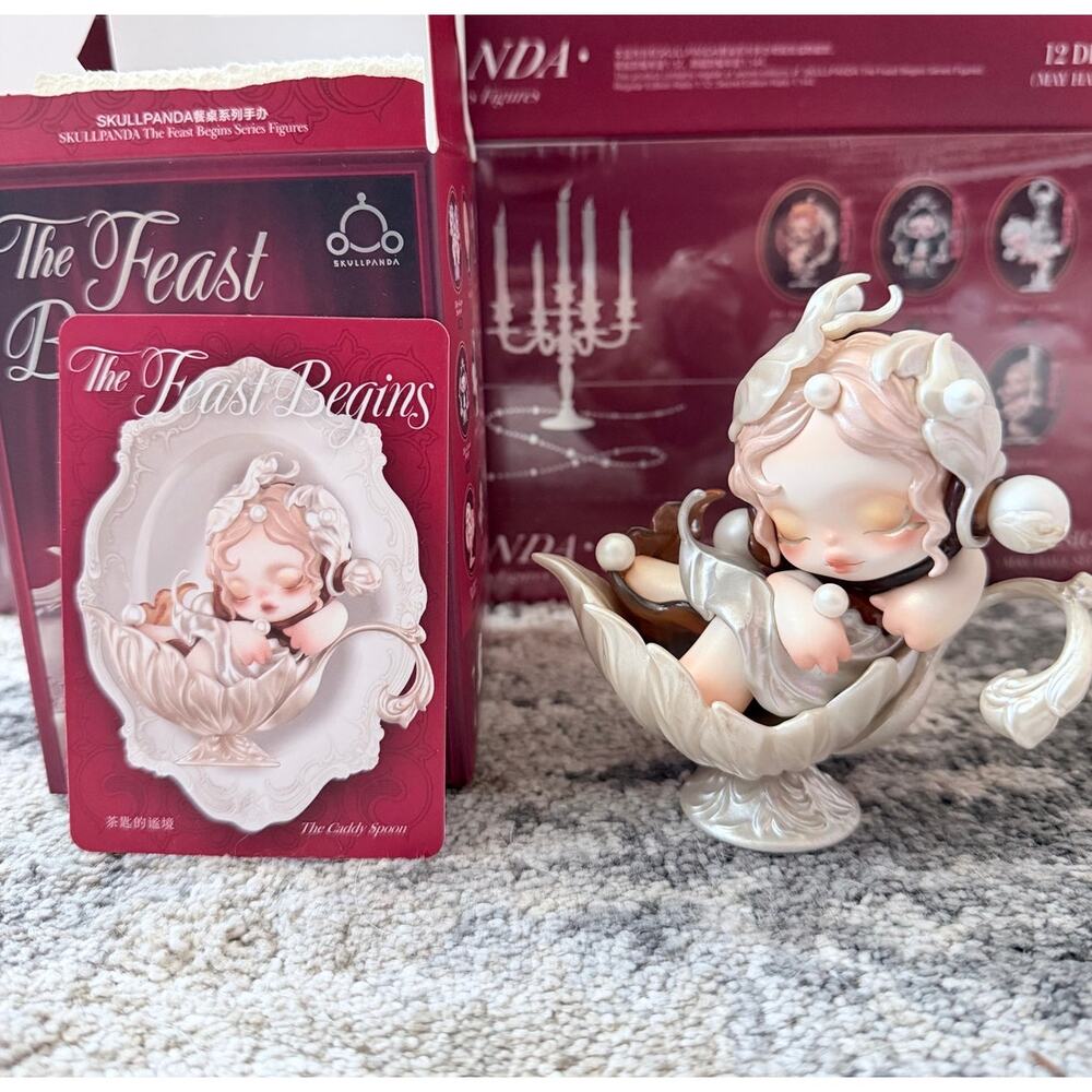 POP MART SKULLPANDA The Feast Begins Series – The Caddy Spoon